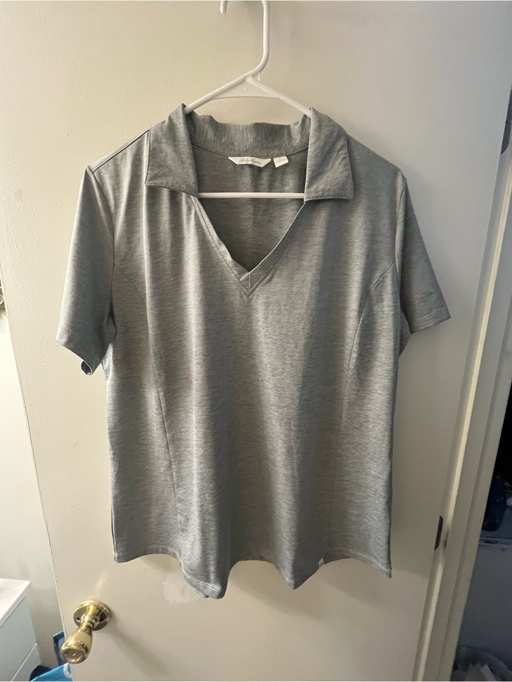 Lady Hagen Women’s Performance Golf Polo-Grey - Picture 2 of 6